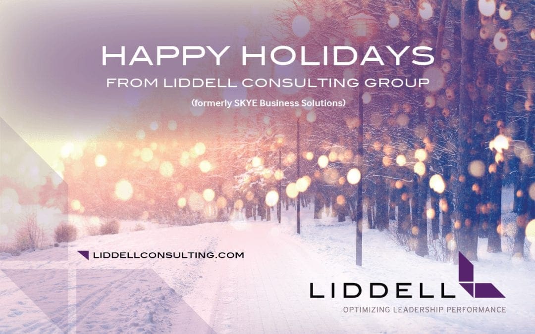 Happy Holidays from Liddell Consulting