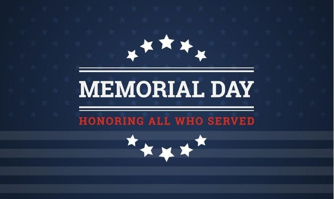 From the Desk of Dave Liddell: Memorial Day Wishes